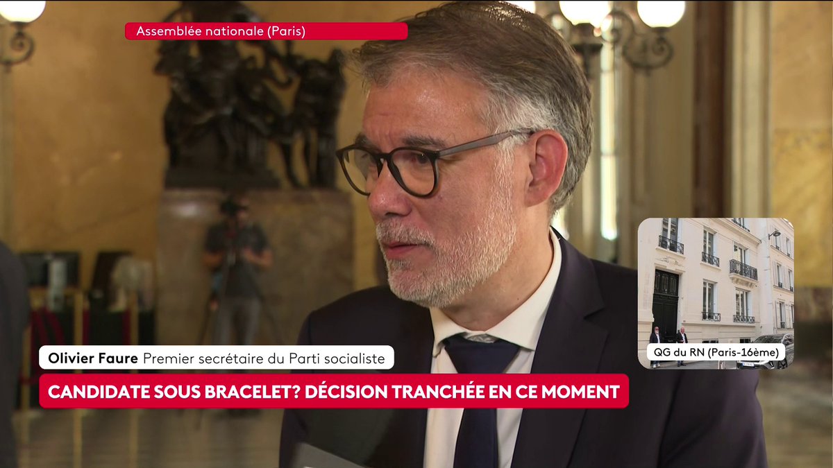 🔴 🗣️ Marine le Pen condamnée : "Est-ce qu'elle considère que l'on peut être candidate à l'élection présidentielle en manquant à l'exemplarité que devrait présenter n'importe quel candidat à cette fonction ?", interroge le premier secrétaire du PS Olivier Faure. #canal16