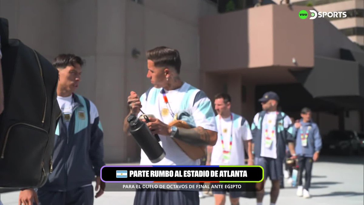 Argentina squad is ready for the World Cup match against Egypt!