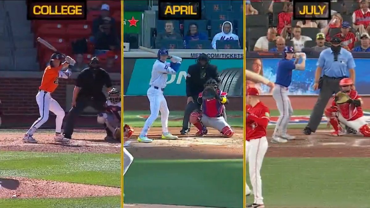 Carson Benge over his last 67 games: .288 AVG .340 OBP .457 SLG 123 wRC+ #MLBCentral | New York Mets