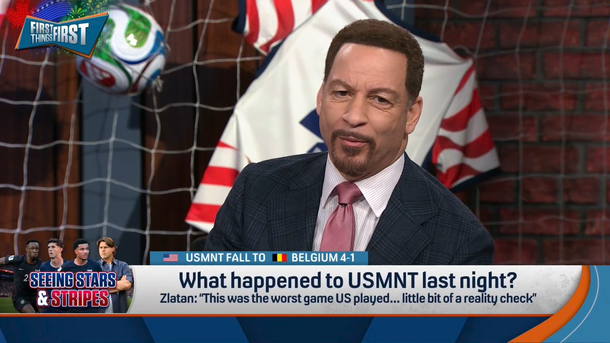 .Chris Broussard breaks down what happened to USMNT vs. Belgium: “They were more skilled. They were better. The game was played faster… It wasn’t a disaster. We lost to a better team. We went as far as we should’ve gone.”