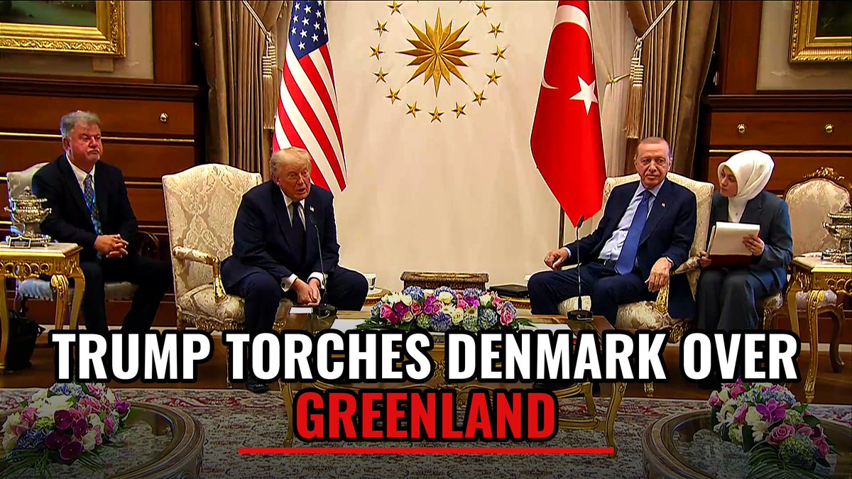 Trump just said the quiet part about NATO out loud. Denmark underfunds Greenland. Europe leans on US troops. He is done with both. The line about immigration and energy is the one nobody in Brussels wants repeated.