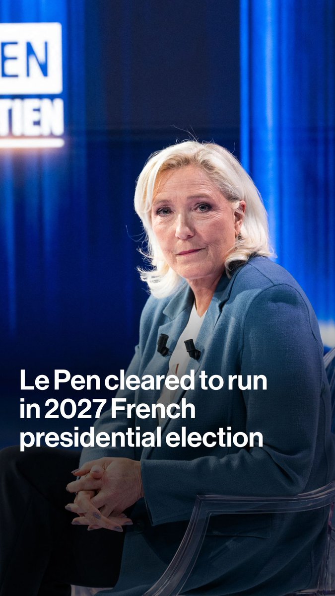 Marine Le Pen was cleared to enter the 2027 French presidential race after appeal judges shortened her election ban, yet upheld her conviction for embezzling European Union funds. Caroline Connan explains what happens next