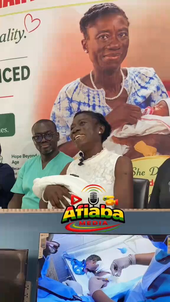 “God gave me my child on July 2, 2026, and today, July 7, 2026, I turn 62 years old. It is a memorable package. This is the doing of the Lord.” — Doris, a Ghanaian woman, celebrates a double blessing after welcoming her first child just days before her 62nd birthday. After years of waiting to become a mother, she fulfilled her dream through Stem Cell-Enhanced IVF at Mary-Lucy Hospital and is sharing the emotional journey behind the life-changing experience. 🎥: Afiaba Media