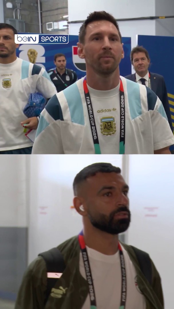 🇦🇷🇪🇬 أيقونتان تجتمعان... ميسي وصلاح في ملعب واحد #كأس_العالم2026 | #الأرجنتين_مصر