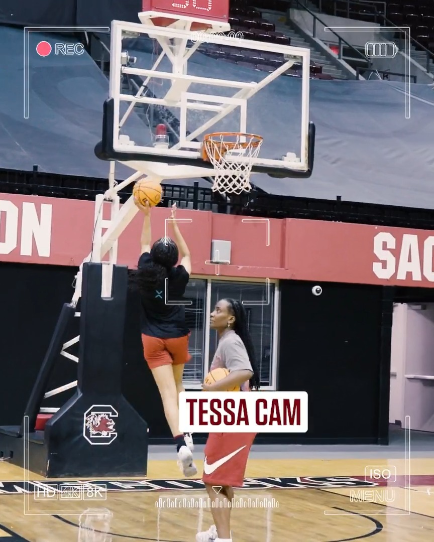 Behind the camera, but mic still on – welcome to Tessa Cam 🤣 tessa johnson