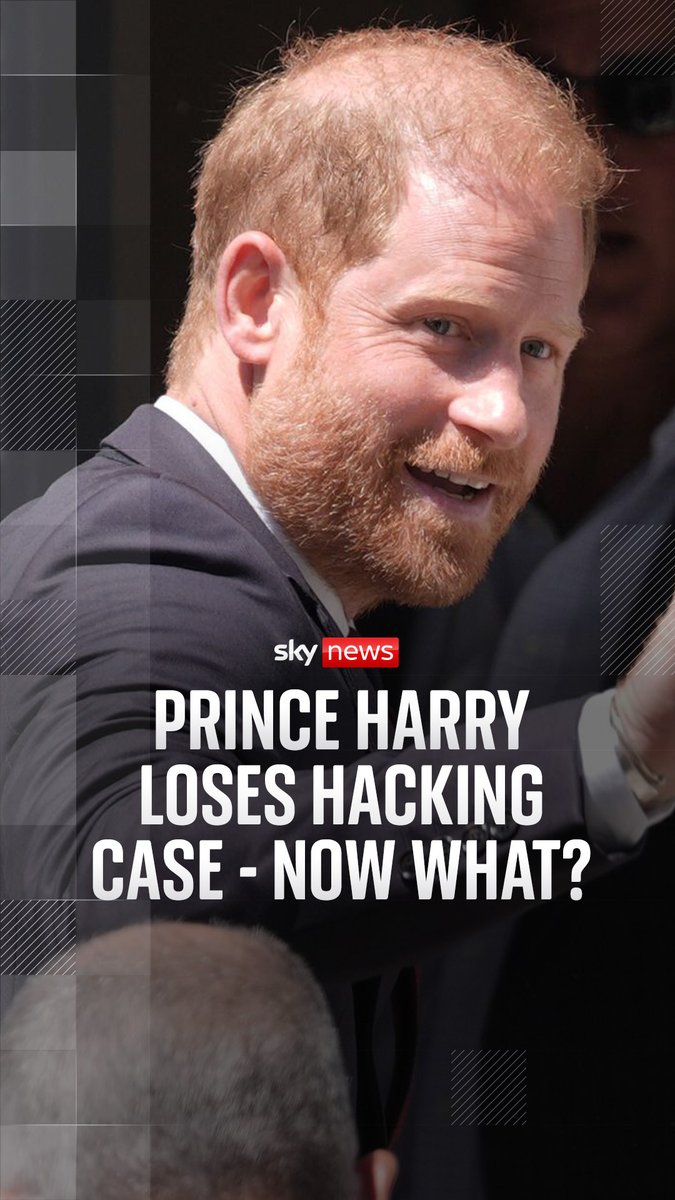 Prince Harry and his co-claimants lost their privacy case against the publisher of the Daily Mail. But will hacking campaigners draw a line under the issue or keep fighting? Sky's Katie Spencer explains what this means for newspapers and hacking campaigners. 🔗
