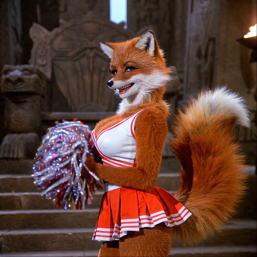 Foxy and fabulous! 🦊