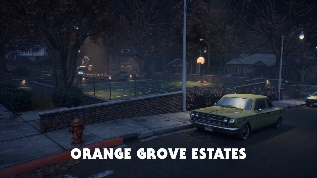 The upper-middle-class neighborhood of Orange Grove Estates, home to the Wallace and Doyle residences, will soon face the wrath of the Boogeyman. Experience multi-story homes, a neighborhood park, and much more with our third official map reveal for Halloween: The Game. 🏘️