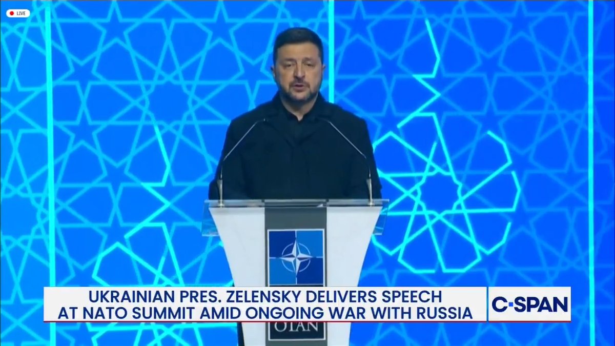 Ukrainian President Volodymyr Zelenskyy cautioned against the development of modern warfare and emphasized Ukraine's strength against Russia: "With all due respect, no other country had the capability to defend against attack drones at this scale."