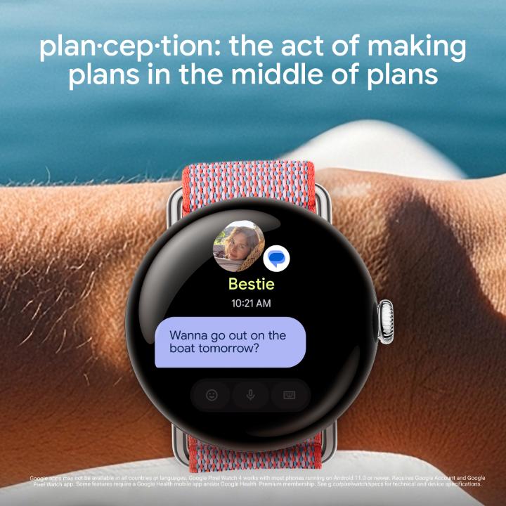 Warm-weather plans on deck? Respond even while you’re paddling with Smart Replies ⚓️