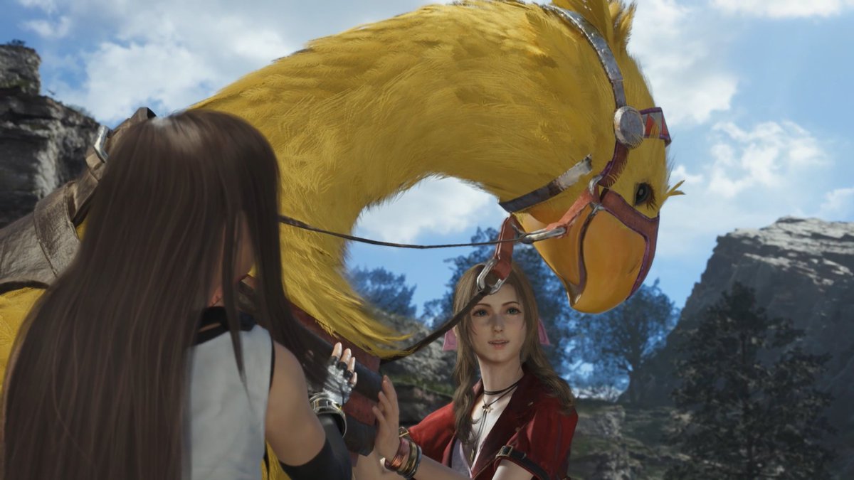 This Chocobo was not about to embarrass me in front of the Huzz