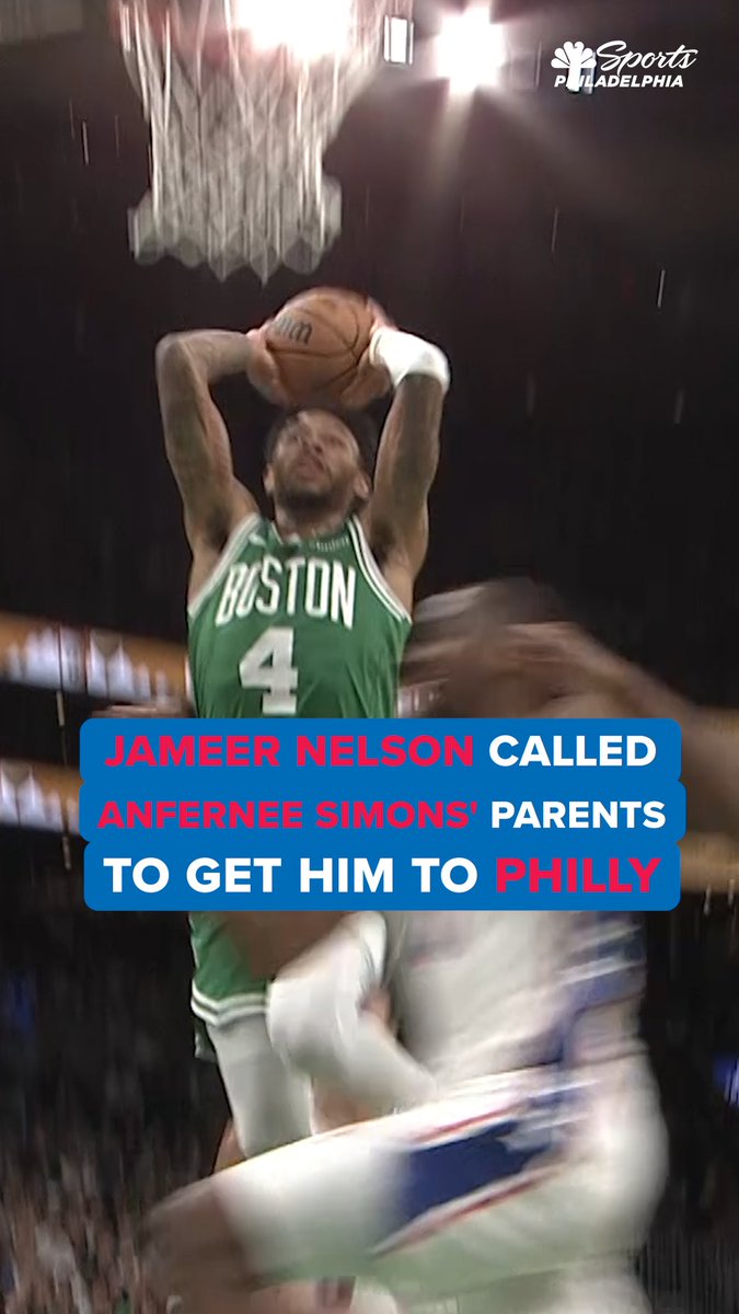 Jameer Nelson is doing the most for the Sixers as VP of Basketball Ops. 😂