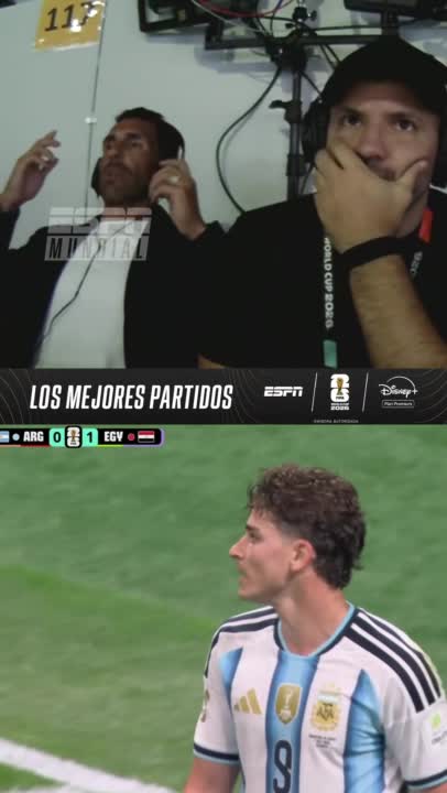 LA REACCIÓN DEL KUN Y TEVEZ ES LA DE TODOS! ¡Espectacular atajada de Shobeir para negarle el gol a Julián Álvarez! 🙌🏻 #ESPNMundial 📺 Mirá los mejores partidos de la #FIFAWorldCup por ESPN, en el Plan Premium de #DisneyPlus