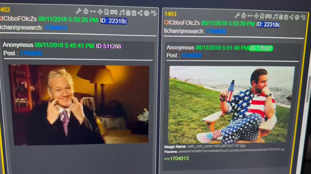 Been saying on the show “A Clean House is Very Important” (Think of the Save Act) Now add in today’s news regarding Seth Rich… Q 1462 “Back in the news” “The ‘server’ brings down the house” (Think House of Representatives)