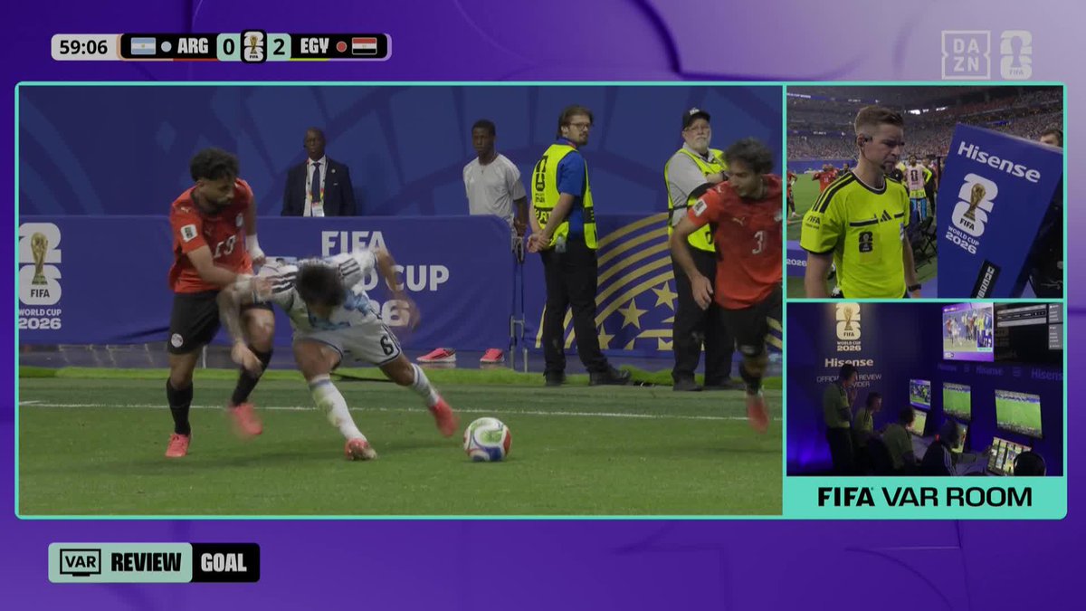 ¡DE SER UNO DE LOS GOLES DEL MUNDIAL A SER UNA DE LAS POLÉMICAS DEL MUNDIAL! EL TANTO ANULADO A EGIPTO 🔥🔥🔥 #DAZNMundial