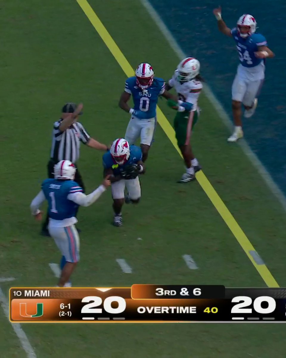 PONY UP‼️ Relive SMU Football taking down No. 10 Miami at 8 PM ET 🐎