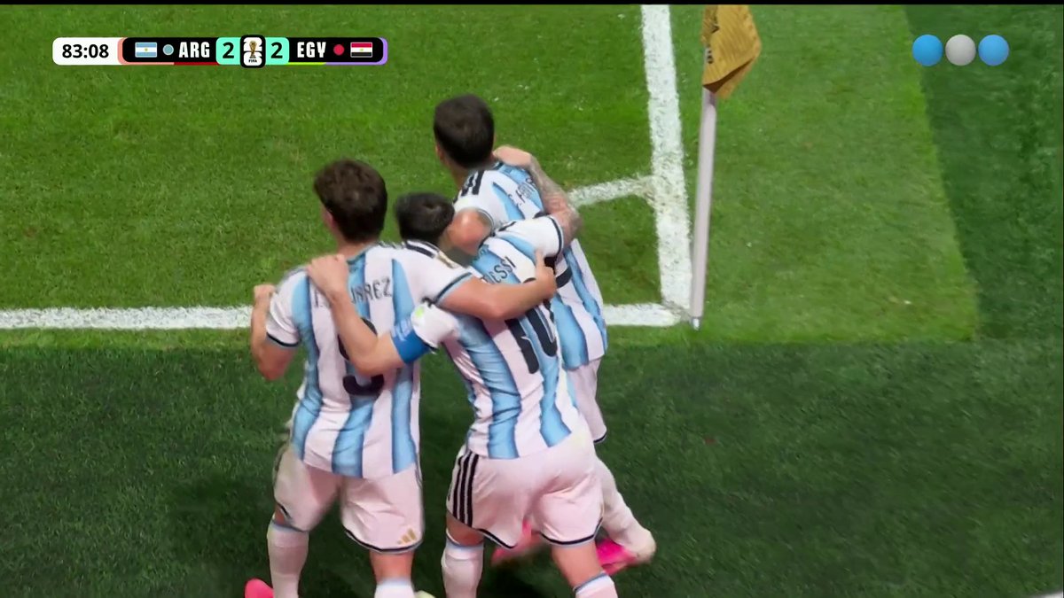¡GOOOOOOOL DE ARGENTINA! 🇦🇷 LEO MESSI Y QUIEN SI NO 📺 Argentina 2-2 Egipto | Viví el #MundialXTelefe en con Pablo Giralt y @Clankjpv