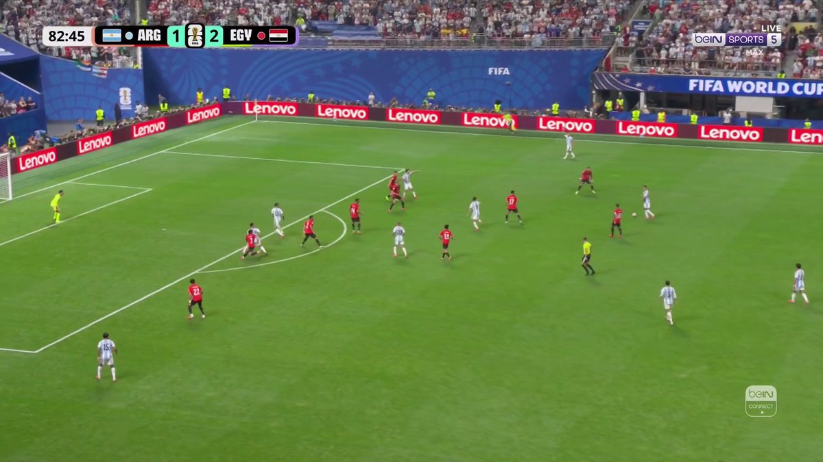 GOAL! Cometh the hour, cometh the man. Lionel Messi saves the day for Argentina with his 21st FIFA World Cup goal! 🇦🇷 Argentina 2-2 Egypt 🇪🇬 #FIFAWorldCup | #Argentina