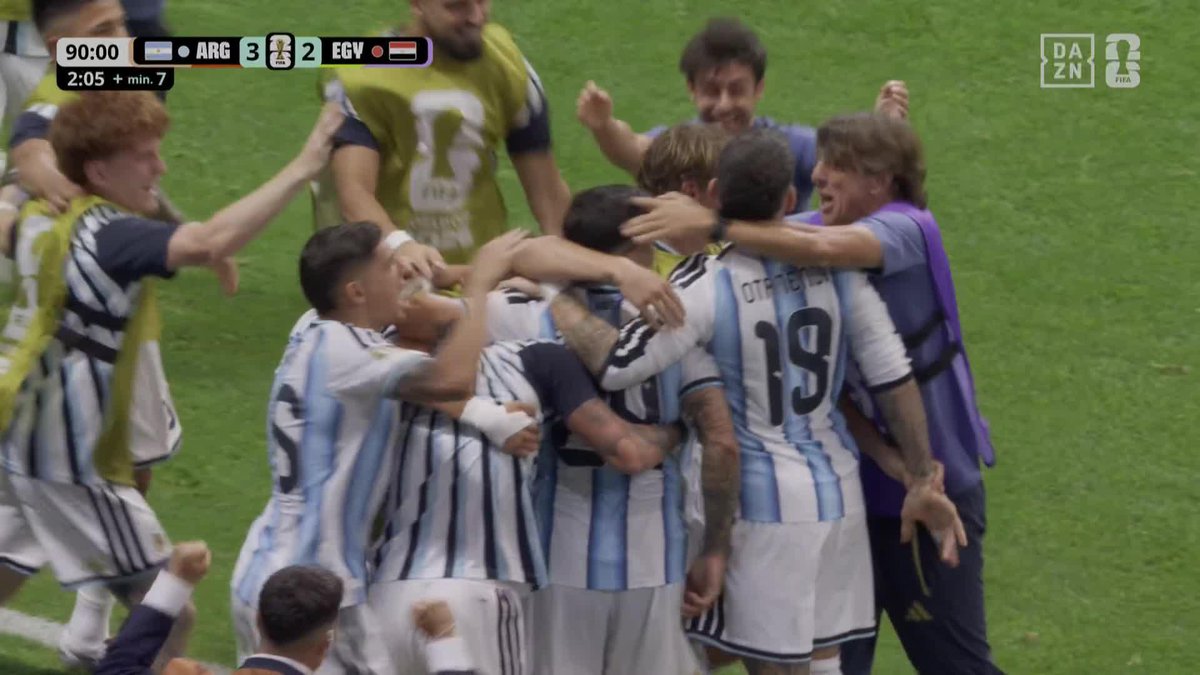 ES HISTORIA. ES UNA REMONTADA INCREÍBLE ES ARGENTINA MARCANDO EN EL DESCUENTO ¡QUÉ AUTÉNTICA LOCURA! 🔥🔥🔥🔥 #DAZNMundial