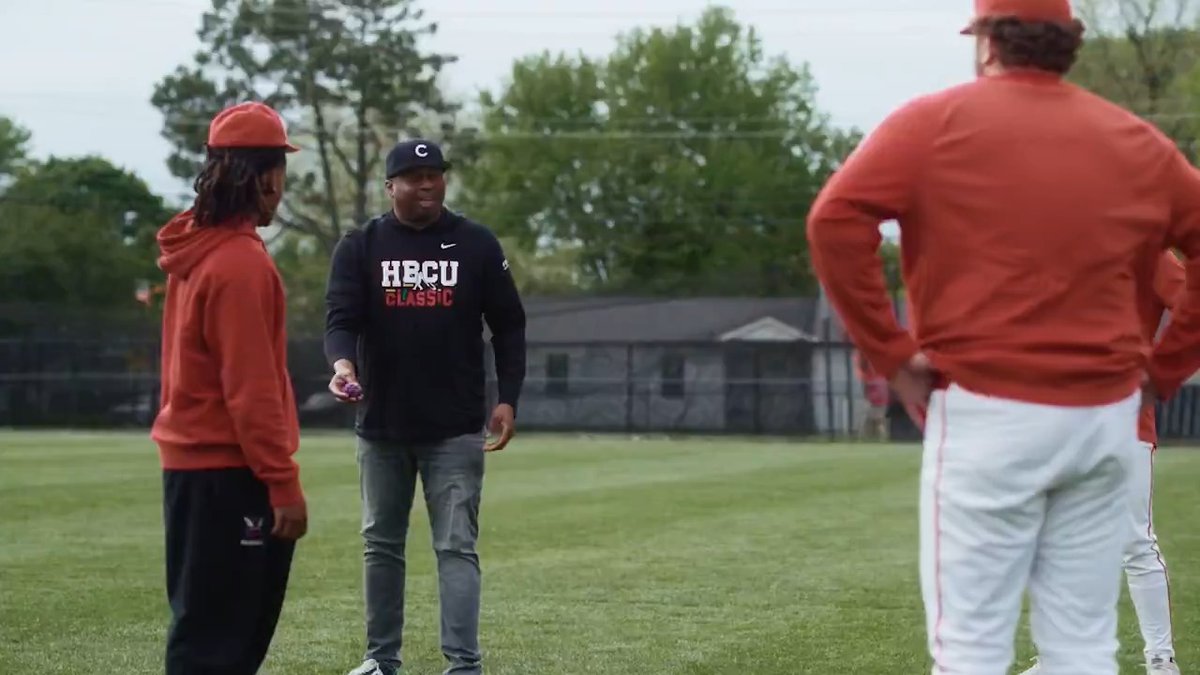 Next stop on the HBCU Swingman Classic tour: Delaware State! Our Roy Wood Jr- Ex Jedi stopped in with the Hornets for a day to learn more about the program's history and culture