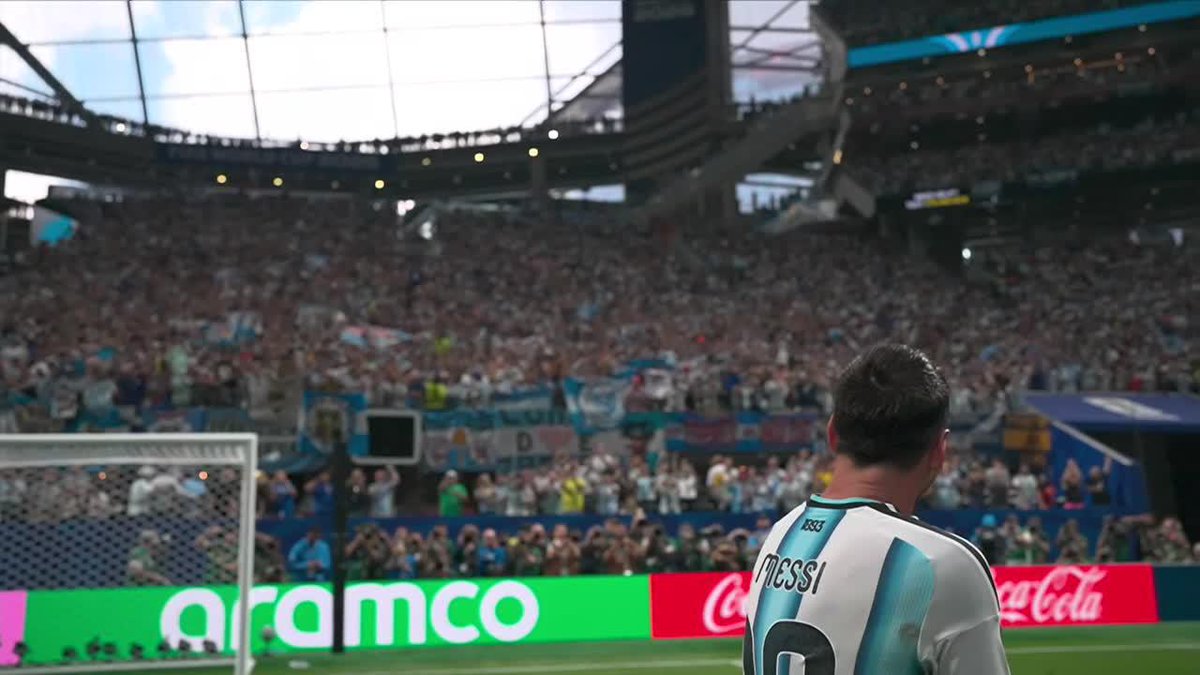 39 años de edad y vive los partidos de esta manera, después de haber conquistado absolutamente todo. 🥹🇦🇷 Imposible no emocionarse con esto de Messi.