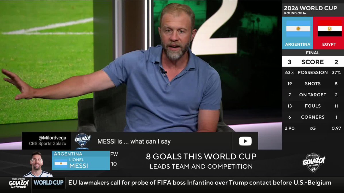 Why so serious? 🃏 Mike Grella compares Lionel Messi to The Joker in The Dark Knight because you think he's locked up until he's hurting you 🇦🇷