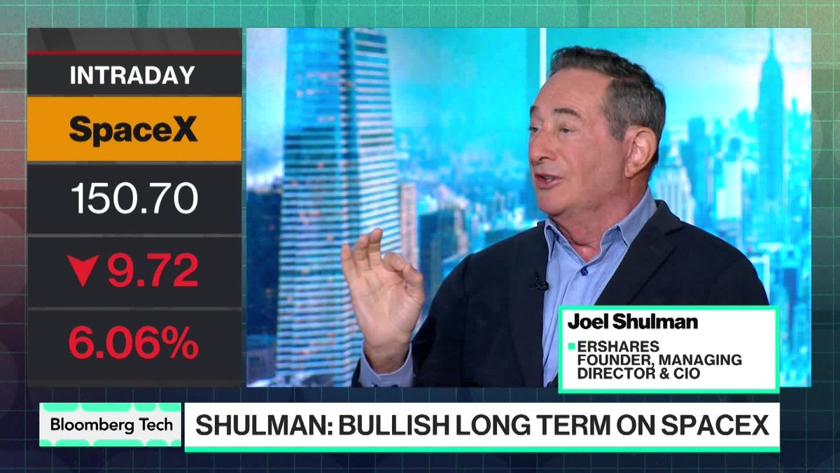 "Elon Musk is very much like a modern-day Rockefeller," according to Joel Shulman of ERShares — whose ETF XOVR was among the first ones to offer pre-IPO SpaceX exposure in the US