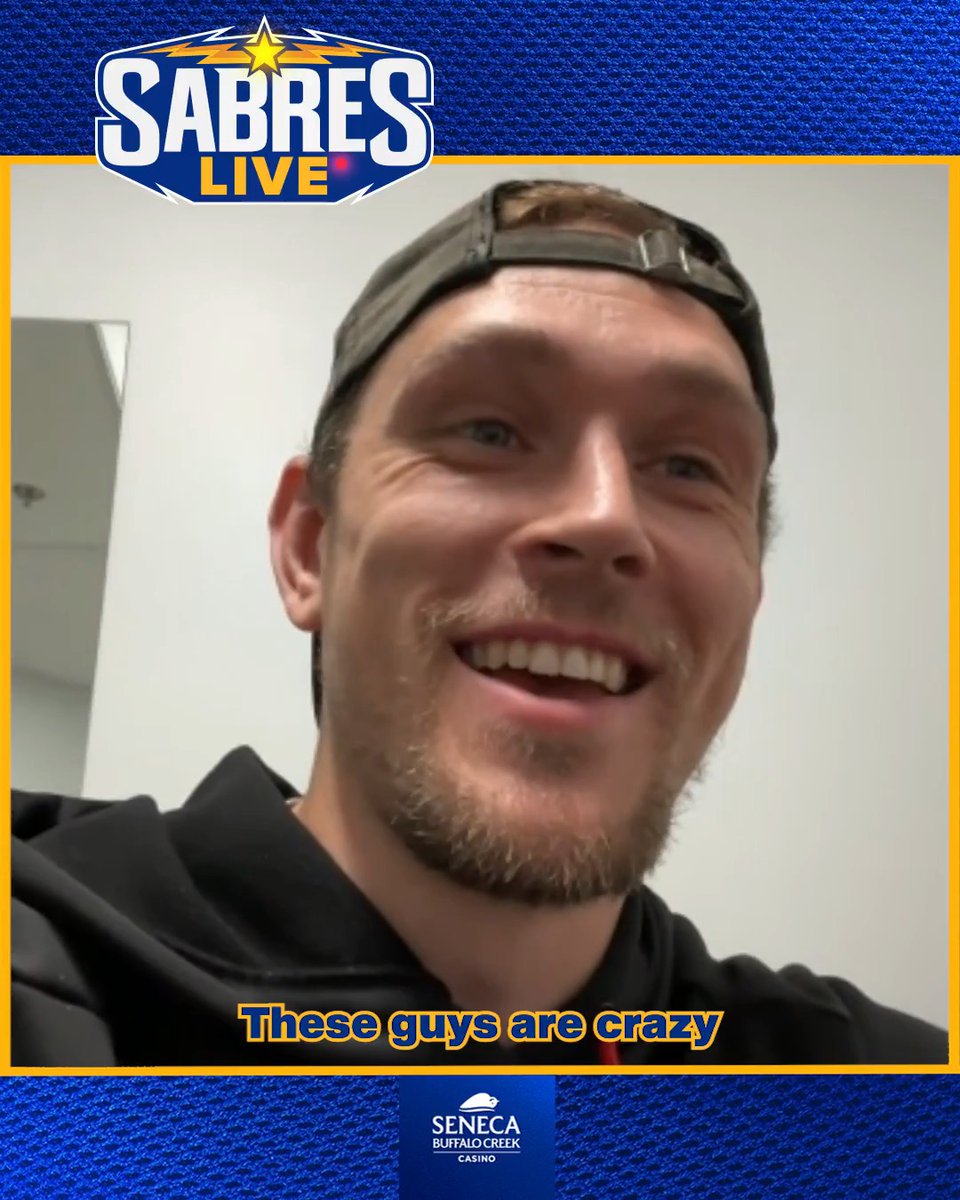 Beck Malenstyn questioned if Buffalo truly was a hockey city 🏒 "Have you seen the Bills fans? These guys are crazy" 😂 After last year's run- he's now convinced. Watch the Malen-GOAT's full chat from today's Sabres Live ➡️