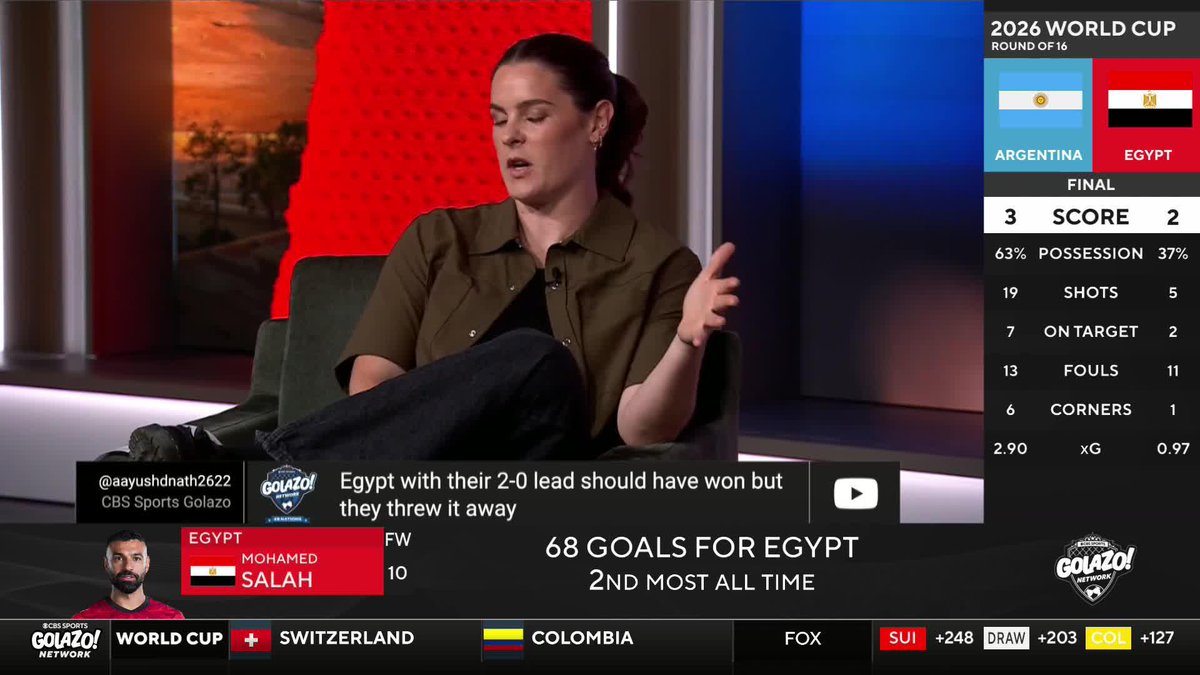 "His performances never transferred domestically from representing Liverpool to the national team." Nigel Reo-Coker and Jen Beattie break down why Mo Salah couldn't replicate his club dominance for Egypt 🇪🇬