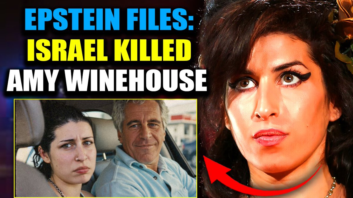 Epstein Files Reveal Israel 'Assassinated' Amy Winehouse To Protect Elite Pedophile Ring A chilling leaked phone call, uncovered recently, completely obliterates the official narrative about Amy Winehouse's death. Her voice trembles as she whispers about powerful people. About secrets the public was never meant to hear. Amy was dangerously close to exposing an elite pedophile ring right before she was found dead. Now the tape is out. And they're not going to be able to bury it again.