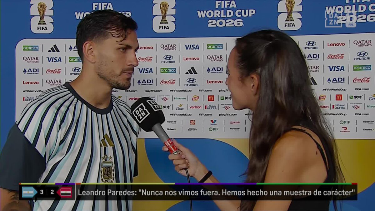 "NO QUEREMOS QUE LLEGUE NUNCA EL ÚLTIMO PARTIDO DE LEO" 🇦🇷🐐 Leandro Paredes y el plus de motivación para Argentina en el Mundial #DAZNMundial #FIFAWorldCup