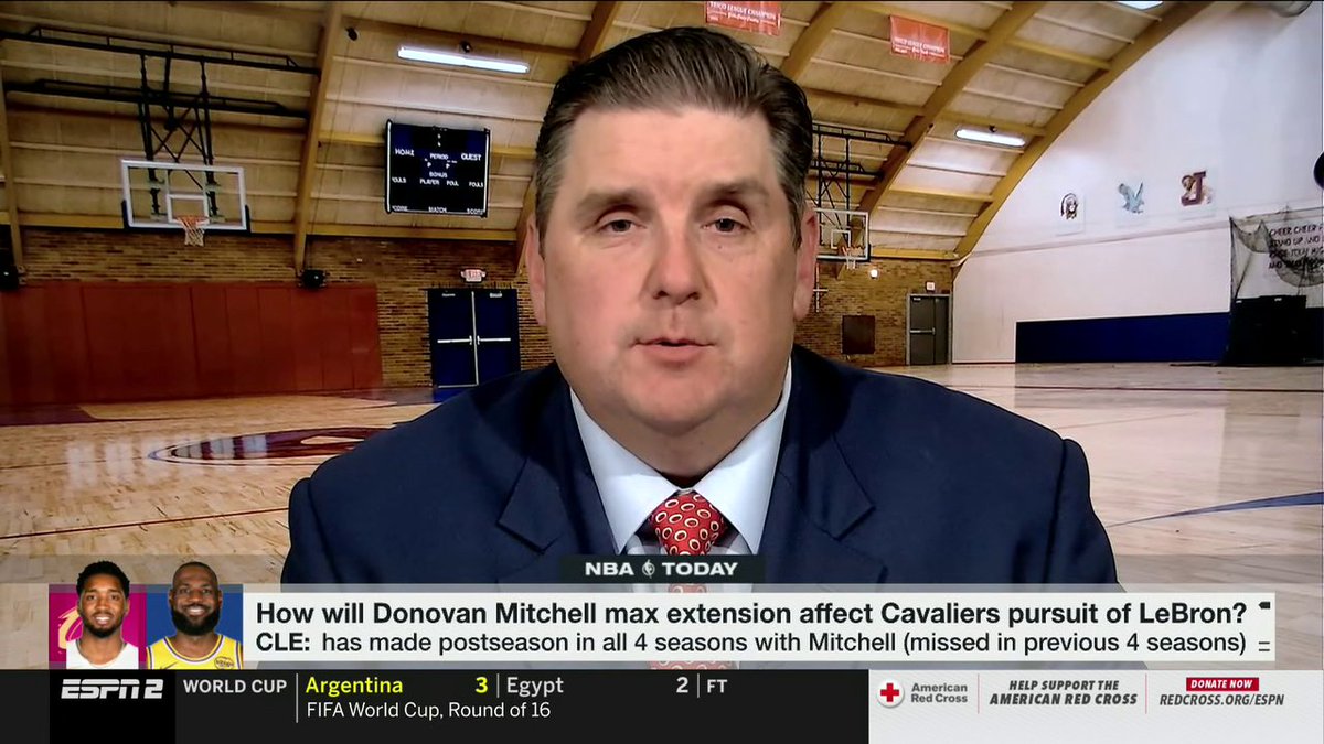 "It's a huge victory for the Cavs organization." —Brian Windhorst on Donovan Mitchell's 4-year/$273M contract extension with the Cavaliers