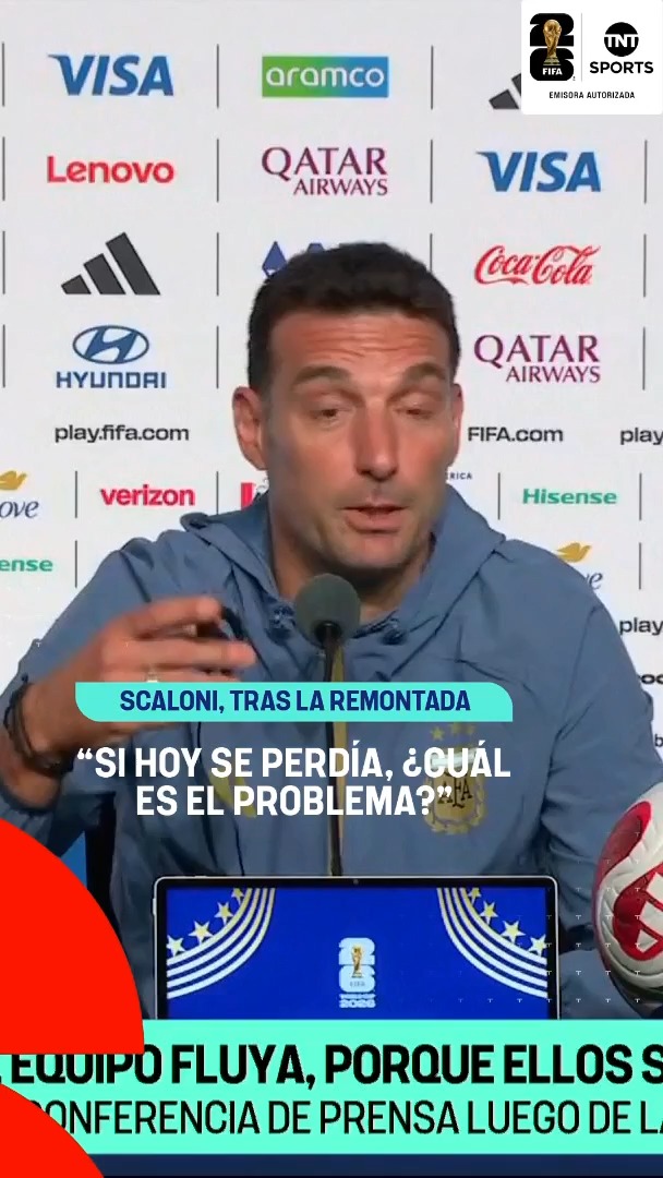 "SI SE PERDÍA, MAÑANA HABÍA QUE SEGUIR" 👀🇦🇷 El análisis de LIONEL SCALONI sobre la reacción del seleccionado argentino para clasificar a cuartos de final. 🗣️ "Necesitás jugadores que crean que si hoy se perdía, ¿cuál es el problema? Eso te hace jugar más tranquilo", declaró el entrenador. ¿Qué opinás? 🤔 #TNTSportsMundial