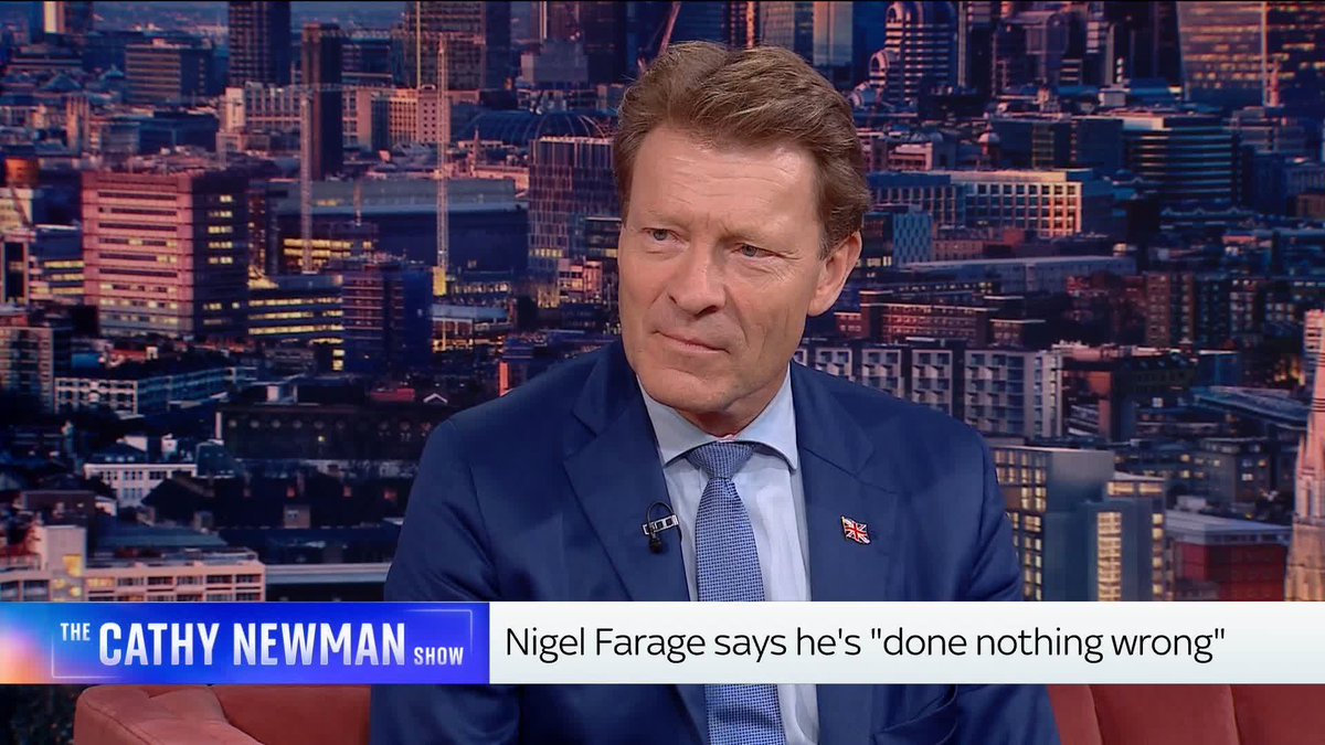 "Chickens". Reform's deputy leader Richard Tice has accused major parties of 'running for the hills' after Nigel Farage's by-election announcement.
