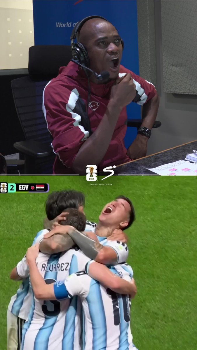 Messi Madoda 🤩🇦🇷 Lionel Messi's equaliser with some Reggie Ndlovu flavour 🤌🎙️ #DStvFIFAWorldCup2026 | #EverythingCanWait