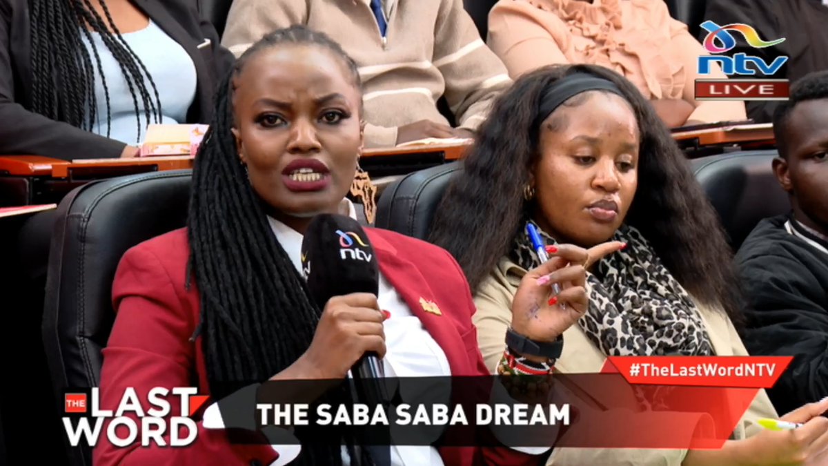 Sevelinah Mwihaki: Why is James Orengo still in the streets 36 years later and still talking about what he did in 1990? Our (Gen-Z and millennial) blood is hotter than tear gas. #TheLastWordNTV Eric Latiff