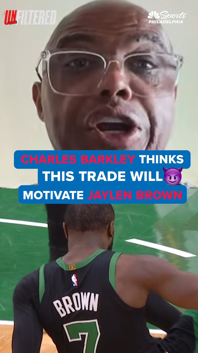 "This would piss me off so bad!" Charles Barkley thinks this saga will motivate Jaylen Brown to play even better.