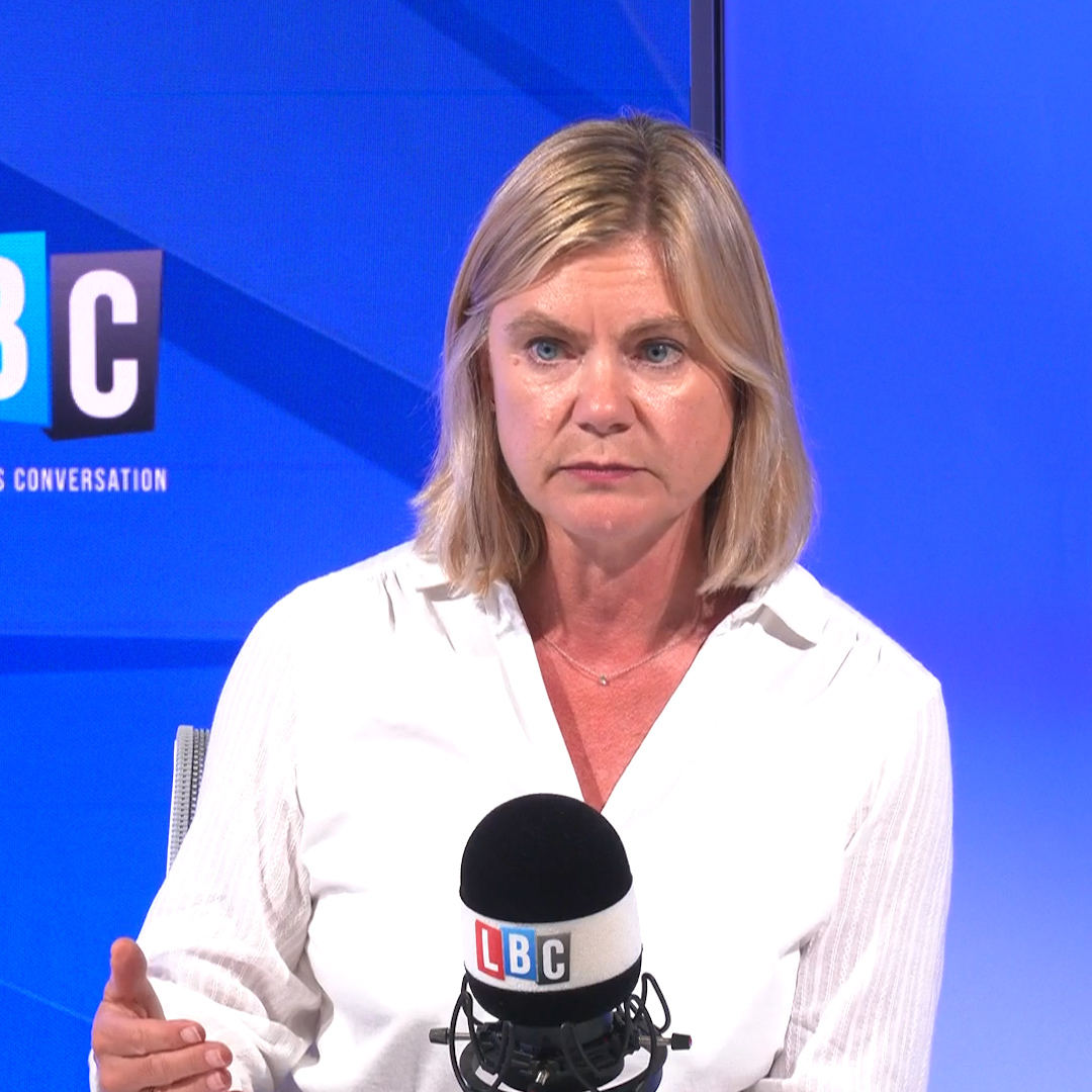 “Why not hold him to account?” Former MP Justine Greening says it’s ‘depressing for democracy’ that the only choices for the Clacton by-election may end up being Nigel Farage and Count Binface.