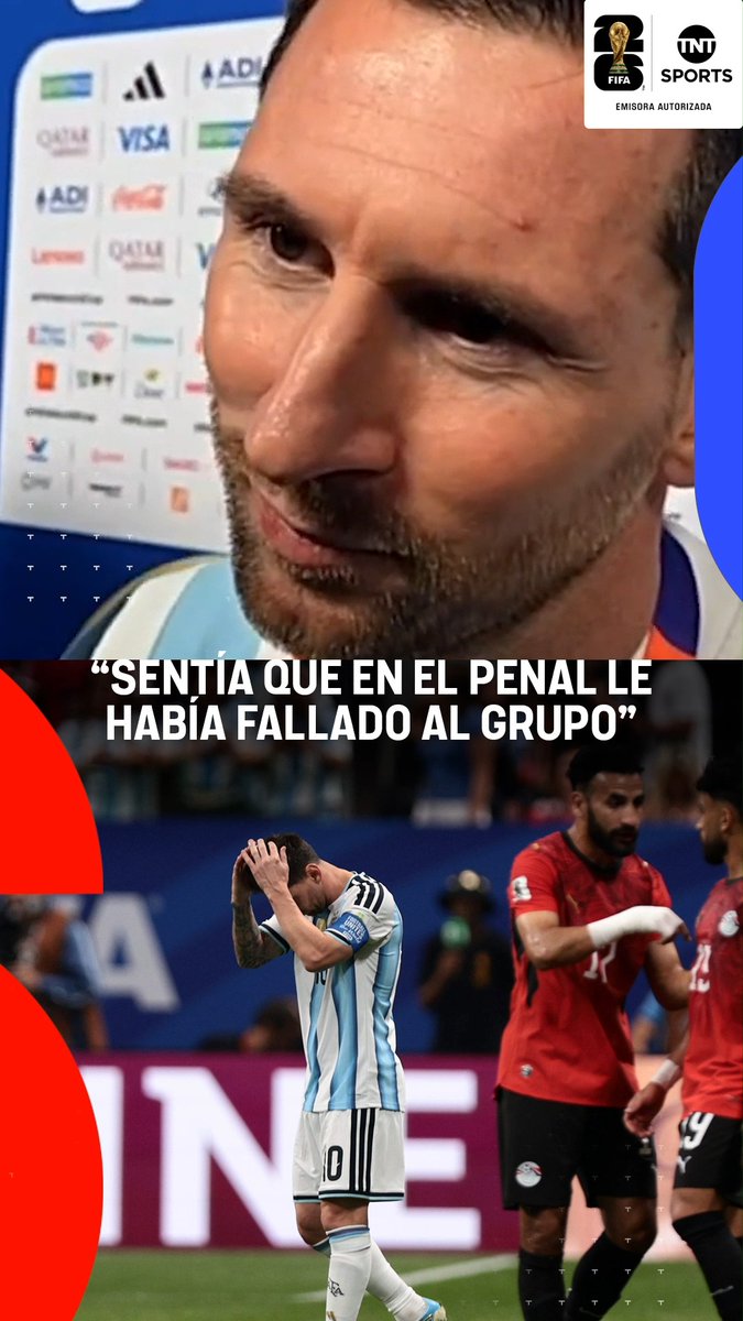 "DIOS TENÍA ALGO PREPARADO PARA MÍ" 🙌🏻🇦🇷 La felicidad de LIONEL MESSI en zona mixta del estadio de Atlanta luego de un nuevo gol y la clasificación de la Selección Argentina. 🔟🗣️ "Tenía mucha bronca por cómo había pateado el penal. Sentía que en un momento importante le había fallado al grupo. Por suerte, Dios tenía algo más preperado para mí. Fue un desahogo para todos", dijo el 10. ¡Nunca nos vas a fallar, capitán! ❤️