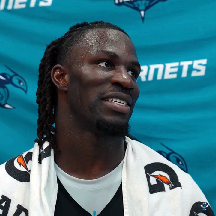 🎙️ Sion James on roster changes: "In those sorts of situations, it's really just more about locking in together, banding together tighter and tighter. It's crazy, it's definitely a shock to the system anytime the guys you play with get traded or move on..." "We love those guys, still talk to them, but the reality is that we play on the court with the guys we have here. It just makes it even more important that we really value all the moments we're together and love each other even more." (📹