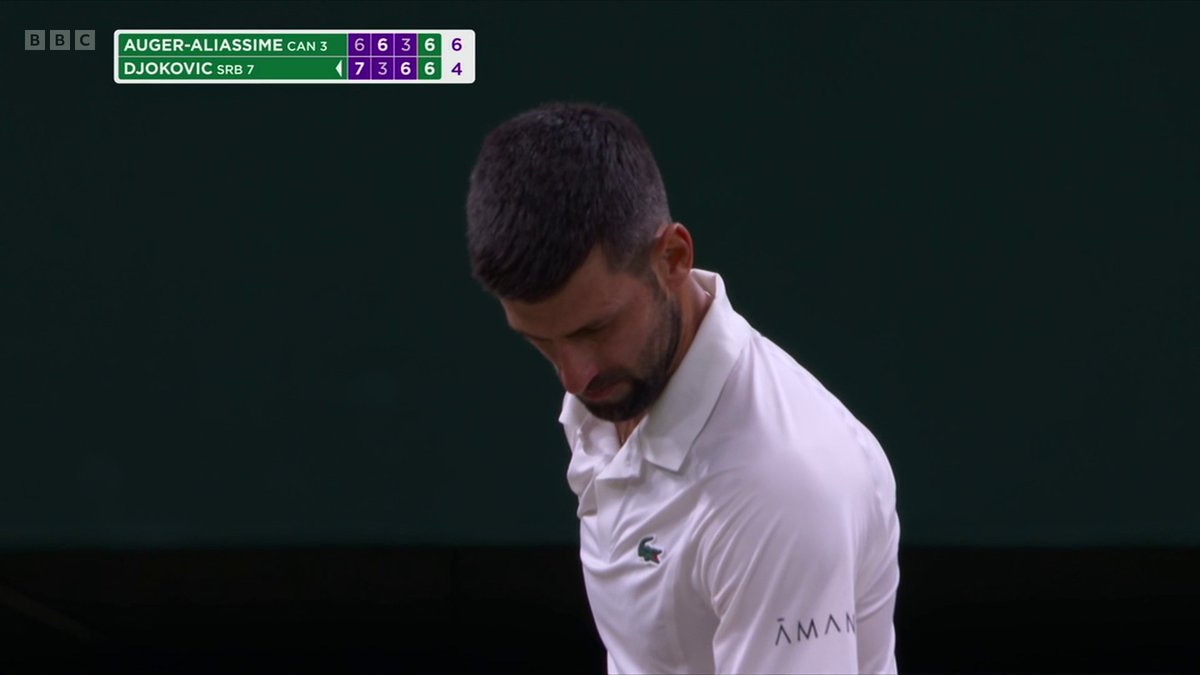 Felix Auger-Aliassime wins the tie-break and takes Novak Djokovic to a fifth set! 😮‍💨