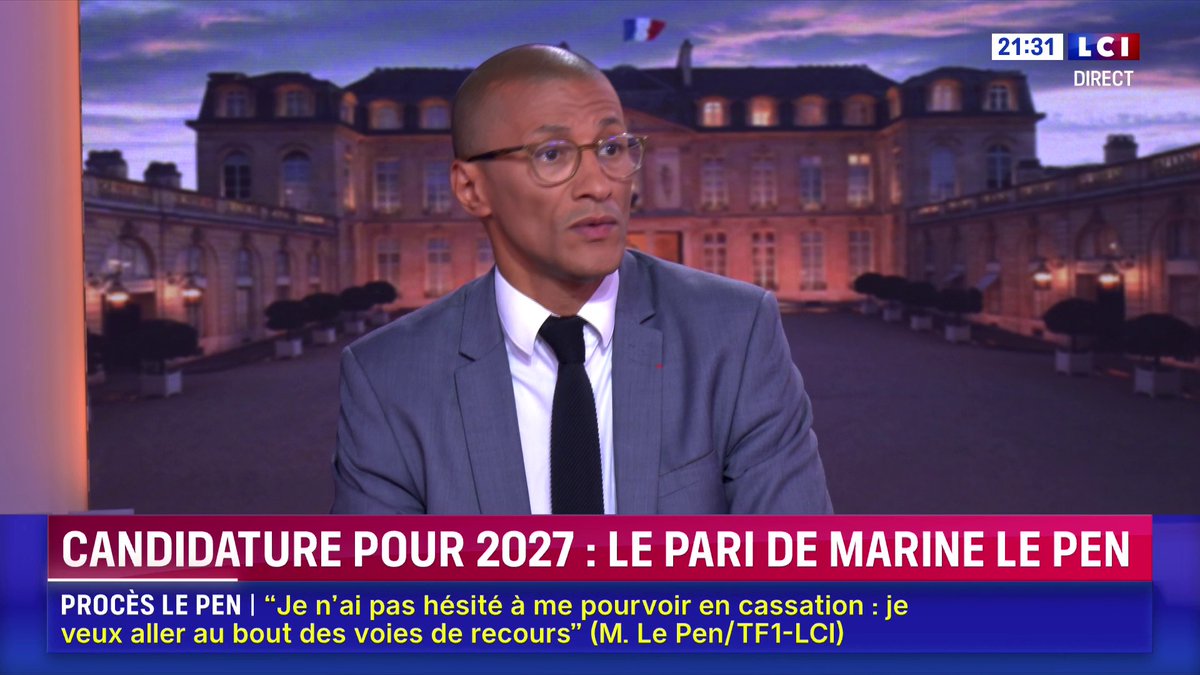 "Le Rassemblement national est dangereux tout autant que La France insoumise pour moi. Je les mets dos-à-dos", Karim Bouamrane 📺 Darius Rochebin