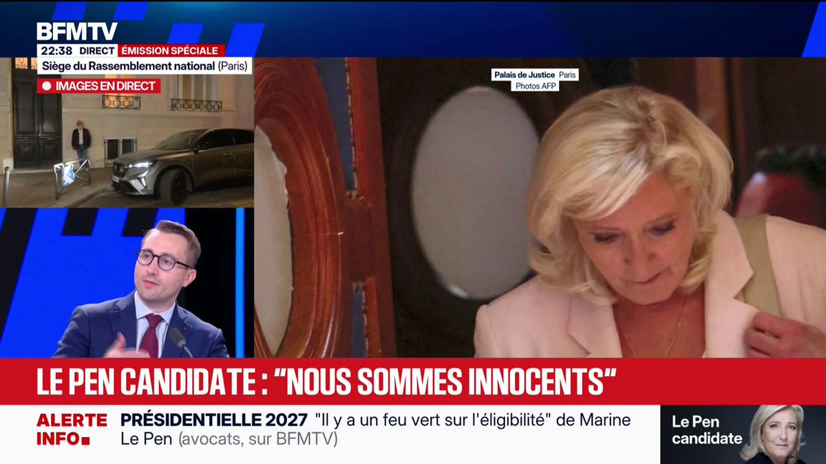 Marine Le Pen condamnée en appel: "Au Rassemblement national, c'est faites ce que je dis, ne faites pas ce que je fais", dénonce Antoine Léaument, député "La France insoumise" de l'Essonne