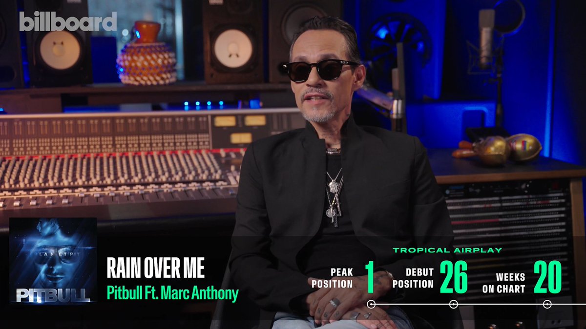 “That’s the Marc Anthony effect” 🔥🎶 Marc Anthony tells the story about one of his greatest hits with Pitbull.