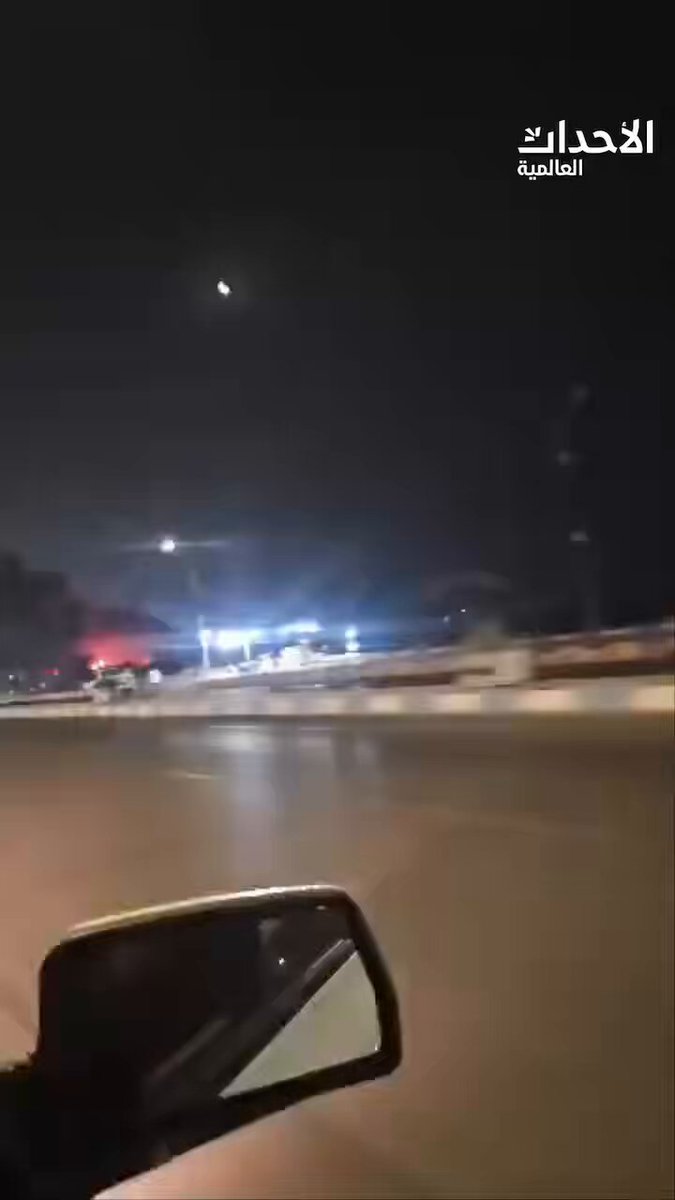 لقطات لانفجارات ضخمة في بندر عباس بإيران.