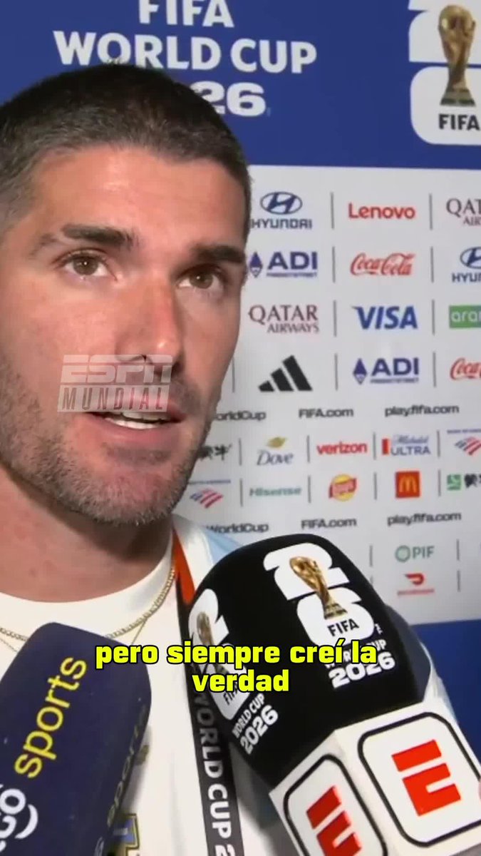 "ESTABA MUY NERVIOSO PERO SIEMPRE CREÍ LA VERDAD" Rodrigo De Paul habló sobre la remontada épica de Argentina sobre Egipto 🎬 #ESPNMundial 📺 Mirá los mejores partidos de la #FIFAWorldCup por ESPN, en el Plan Premium de #DisneyPlus