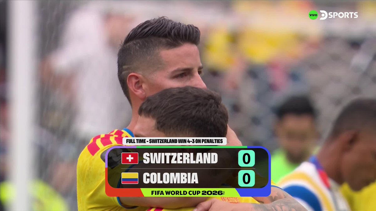 El llanto de los jugadores colombianos. 💔🇨🇴