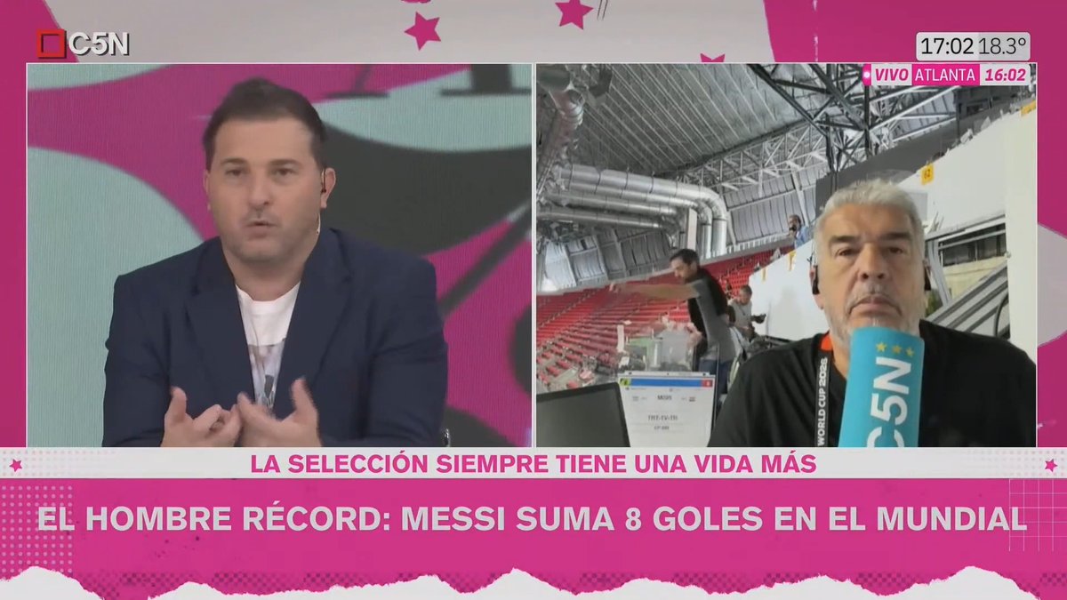 "Brancatelli": Por sus comentarios sobre el partido de Argentina contra Egipto