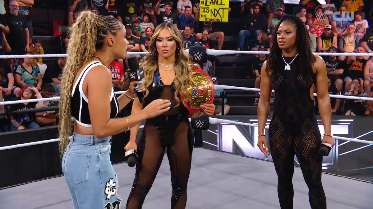 There are MANY NXT superstars who want a shot at the NXT Women's Title!! 🔥 Kali Armstrong | Kelani Jordan | Valerie Loureda
