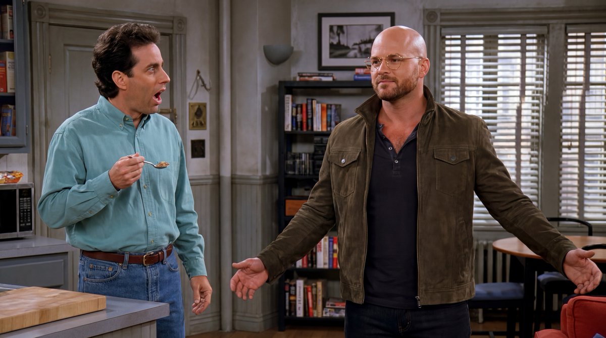 I used AI to remake Seinfeld, with peptides.